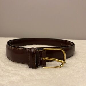 Dooney & Bourke Brown Glove Leather Belt 16204 Size 36